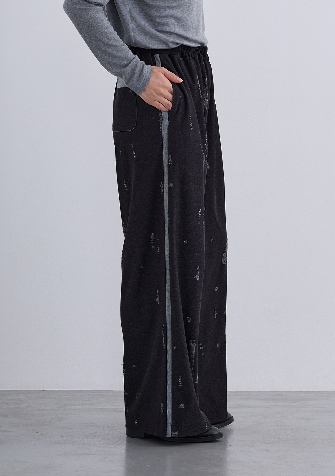 【Femicite】ダメージ スパン パンツ