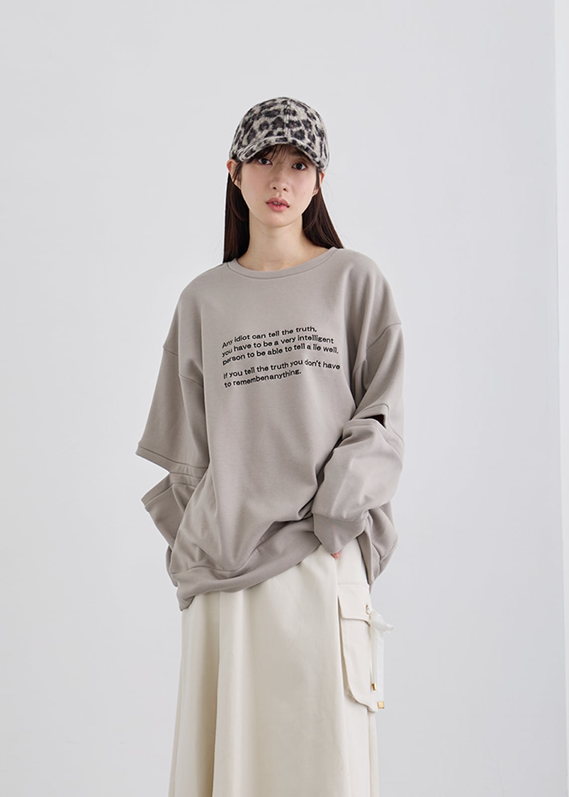 【NCN】カッティング プルオーバー