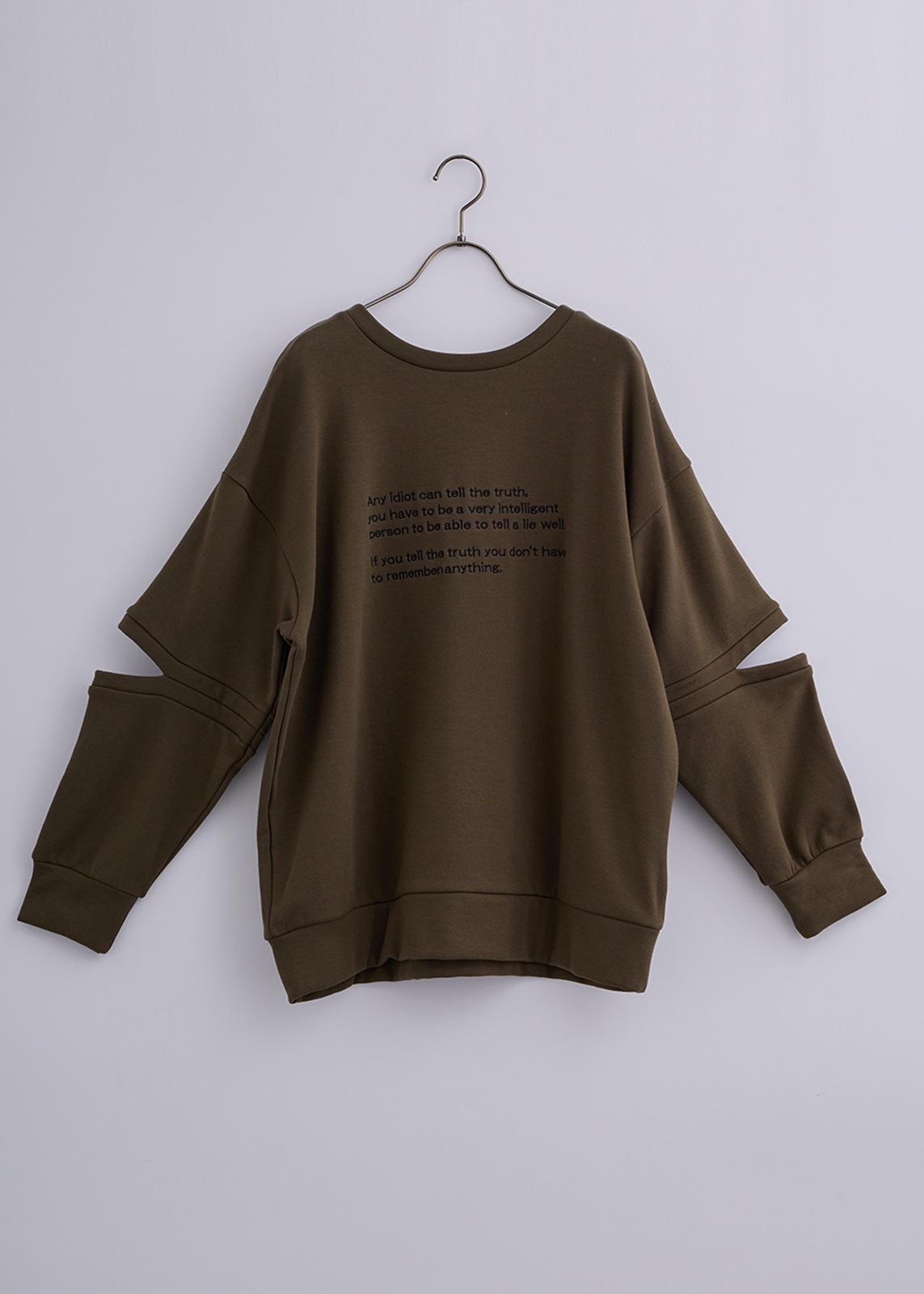 【NCN】カッティング プルオーバー