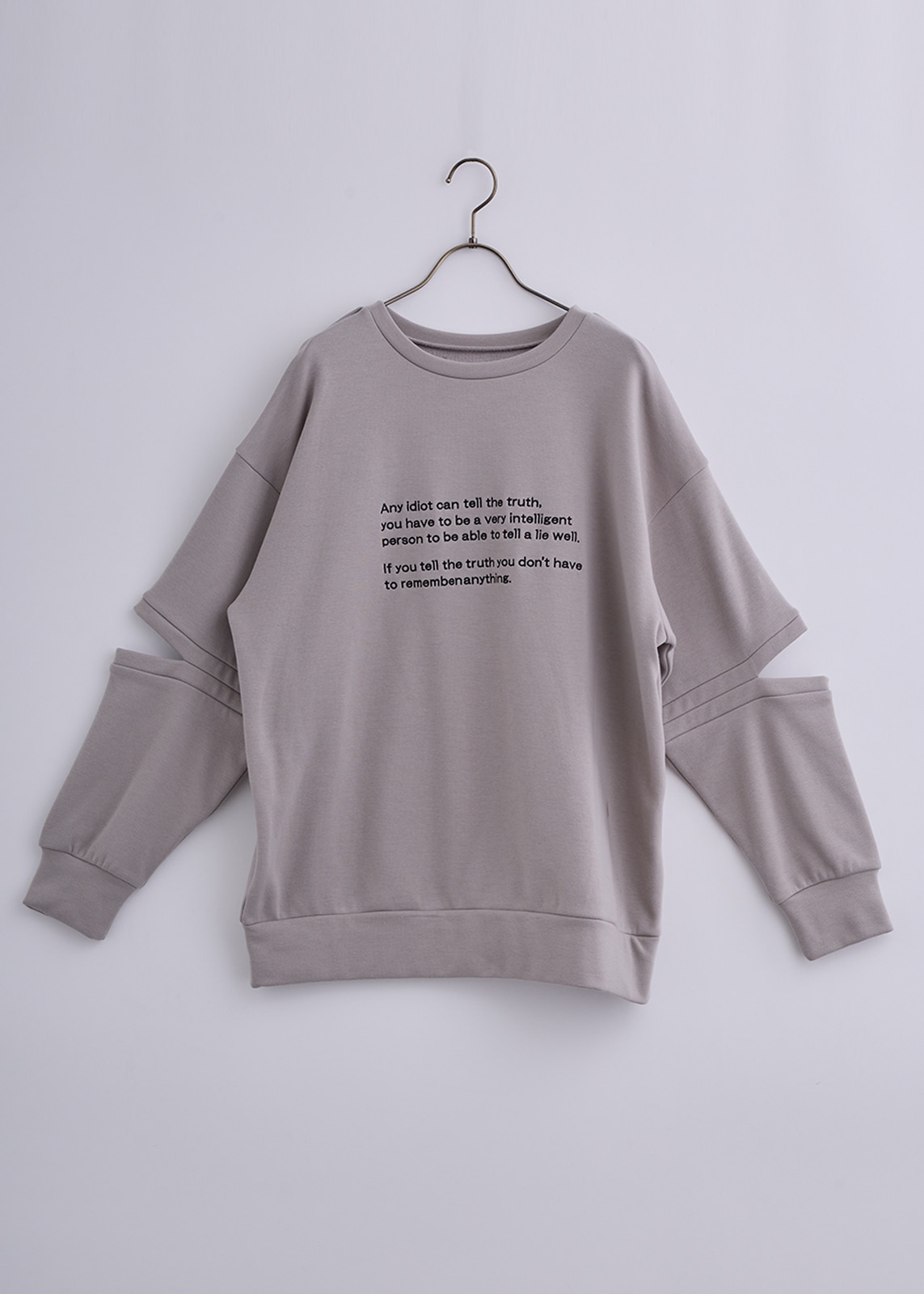 【NCN】カッティング プルオーバー