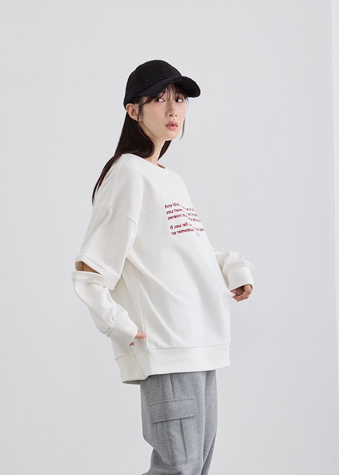 【NCN】カッティング プルオーバー