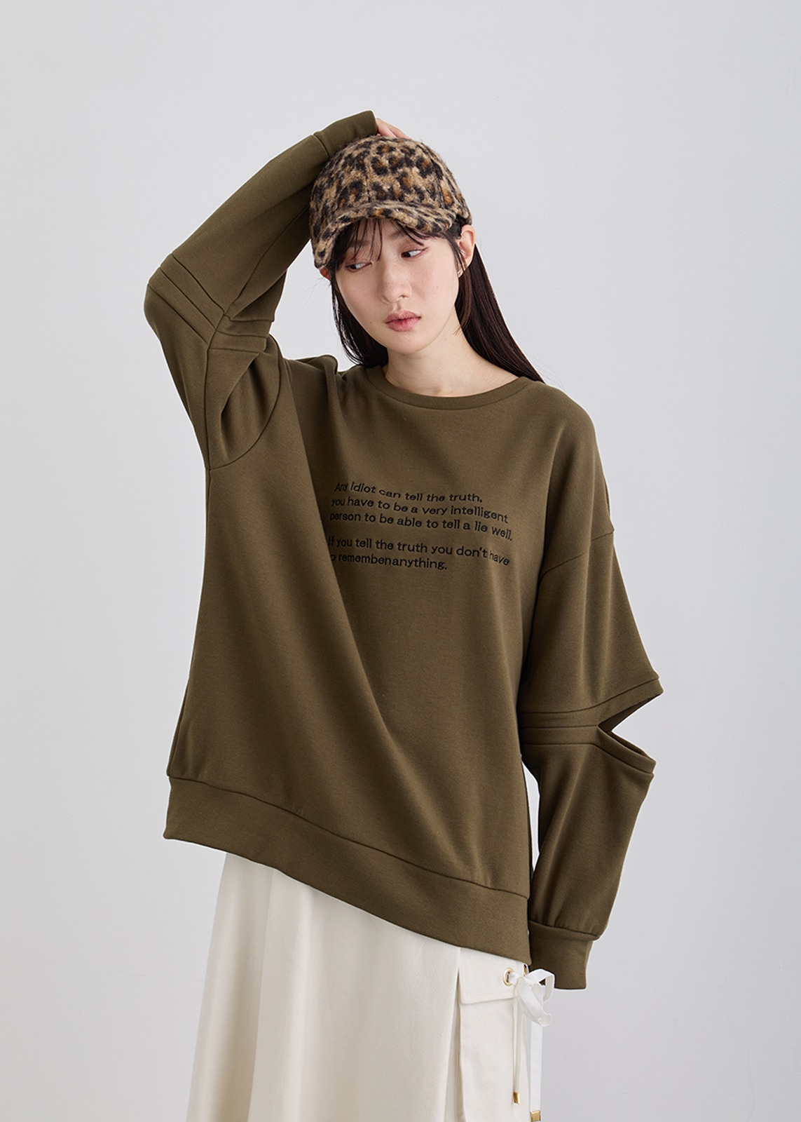 【NCN】カッティング プルオーバー