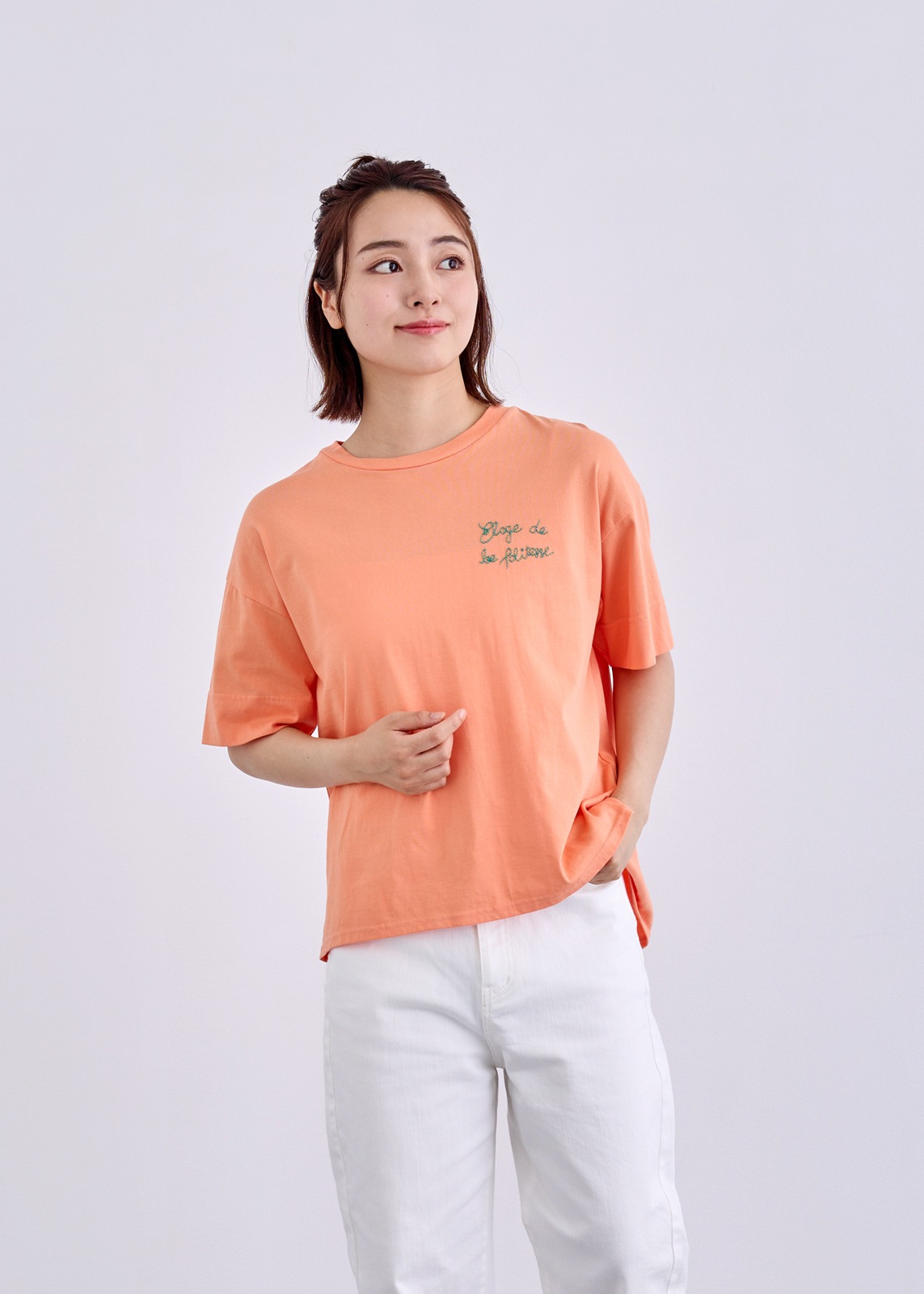 【LUISMARI】グリーティング カットソー