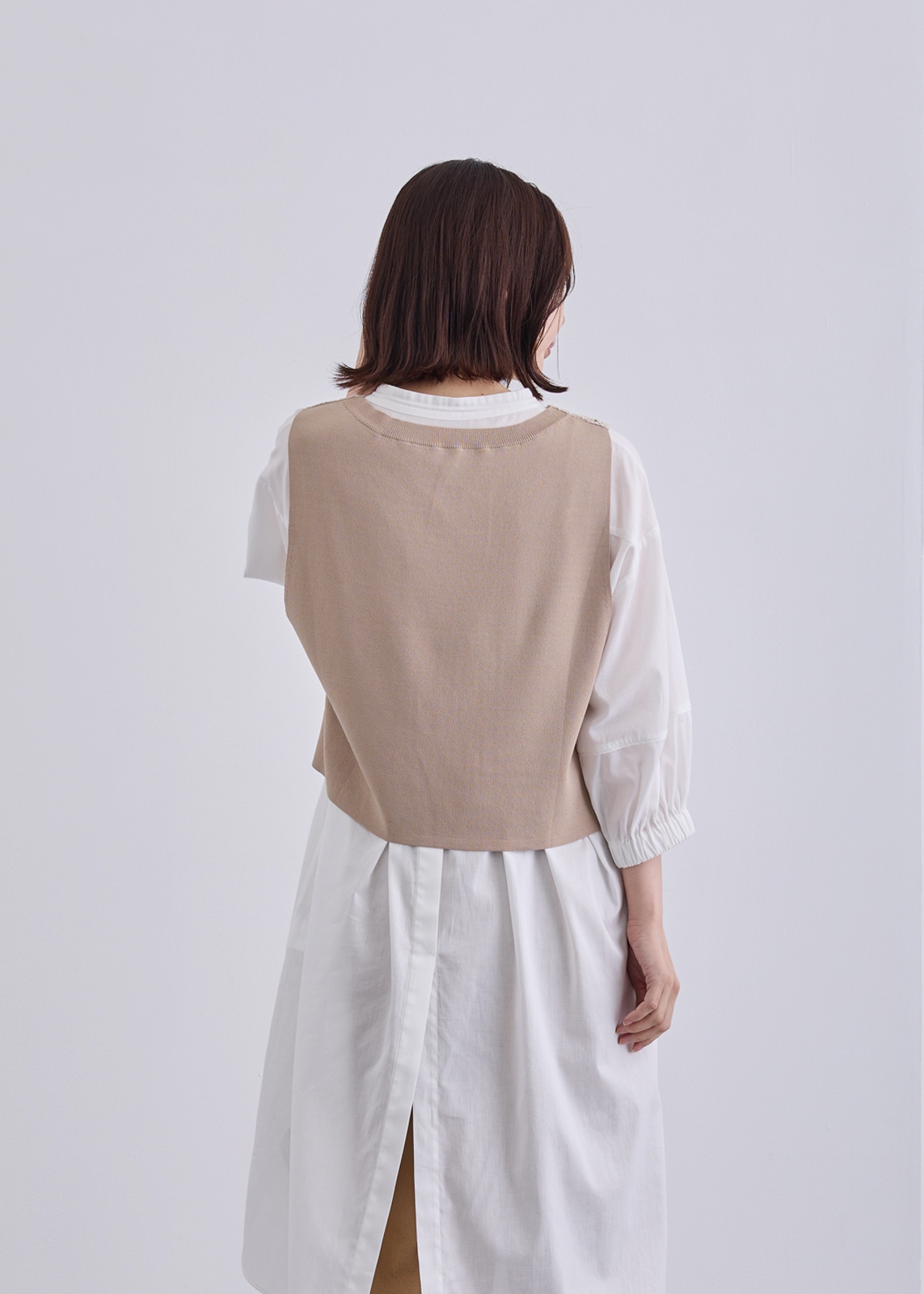 【KOOS】エンブロイダリー ジレ