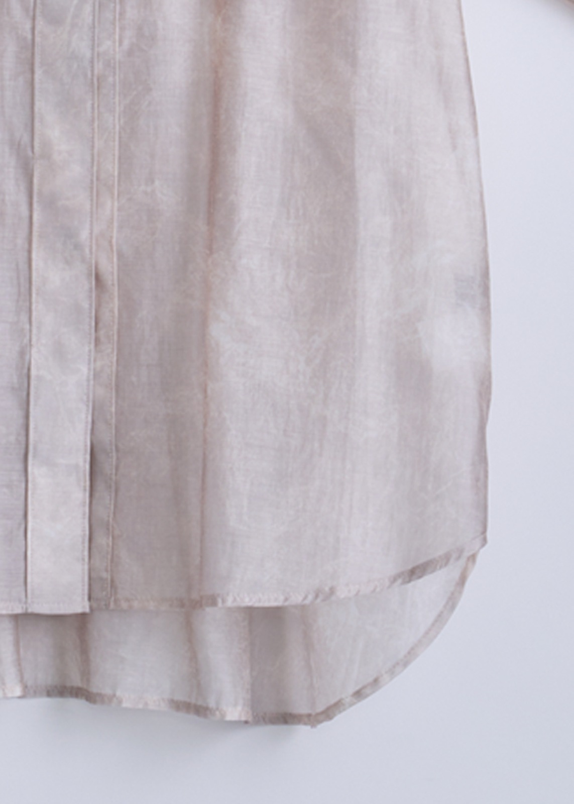 【neuf cent neuf】ニュアンス プリント シアー シャツ