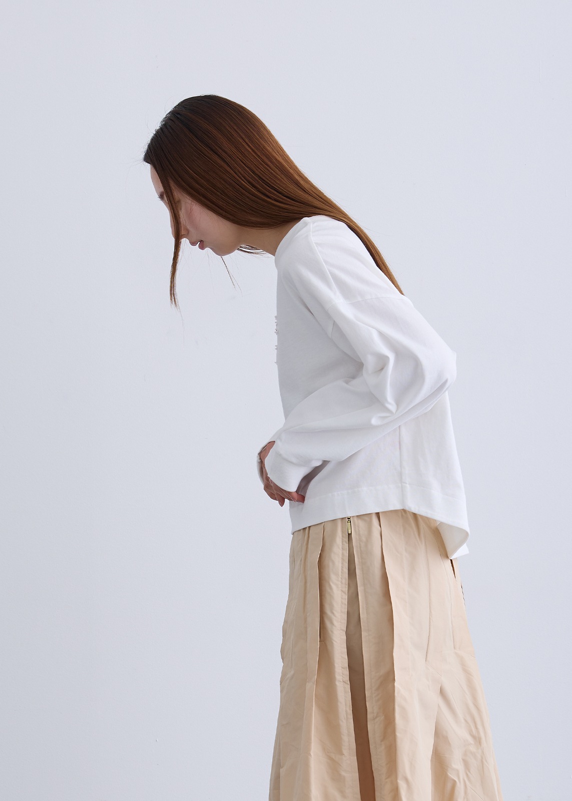 【LUISMARI】カラー ロゴ カットソー