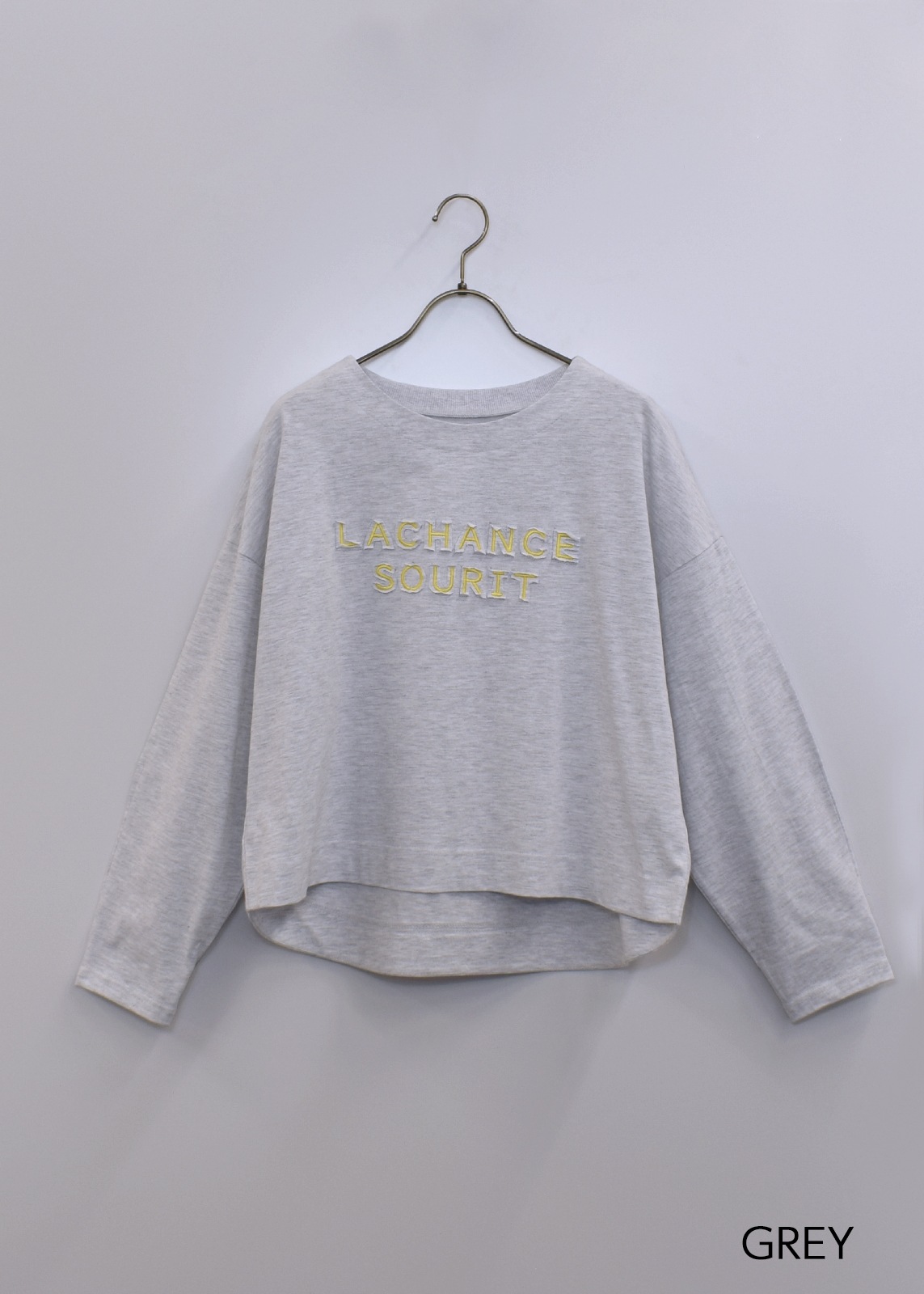 【LUISMARI】カラー ロゴ カットソー