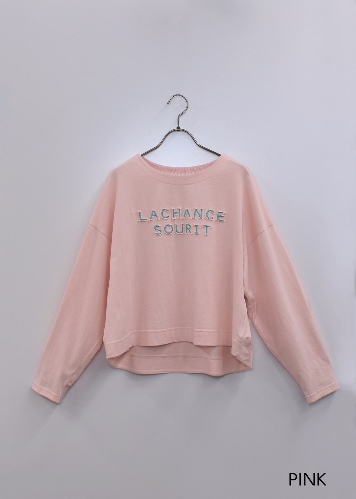 【LUISMARI】カラー ロゴ カットソー