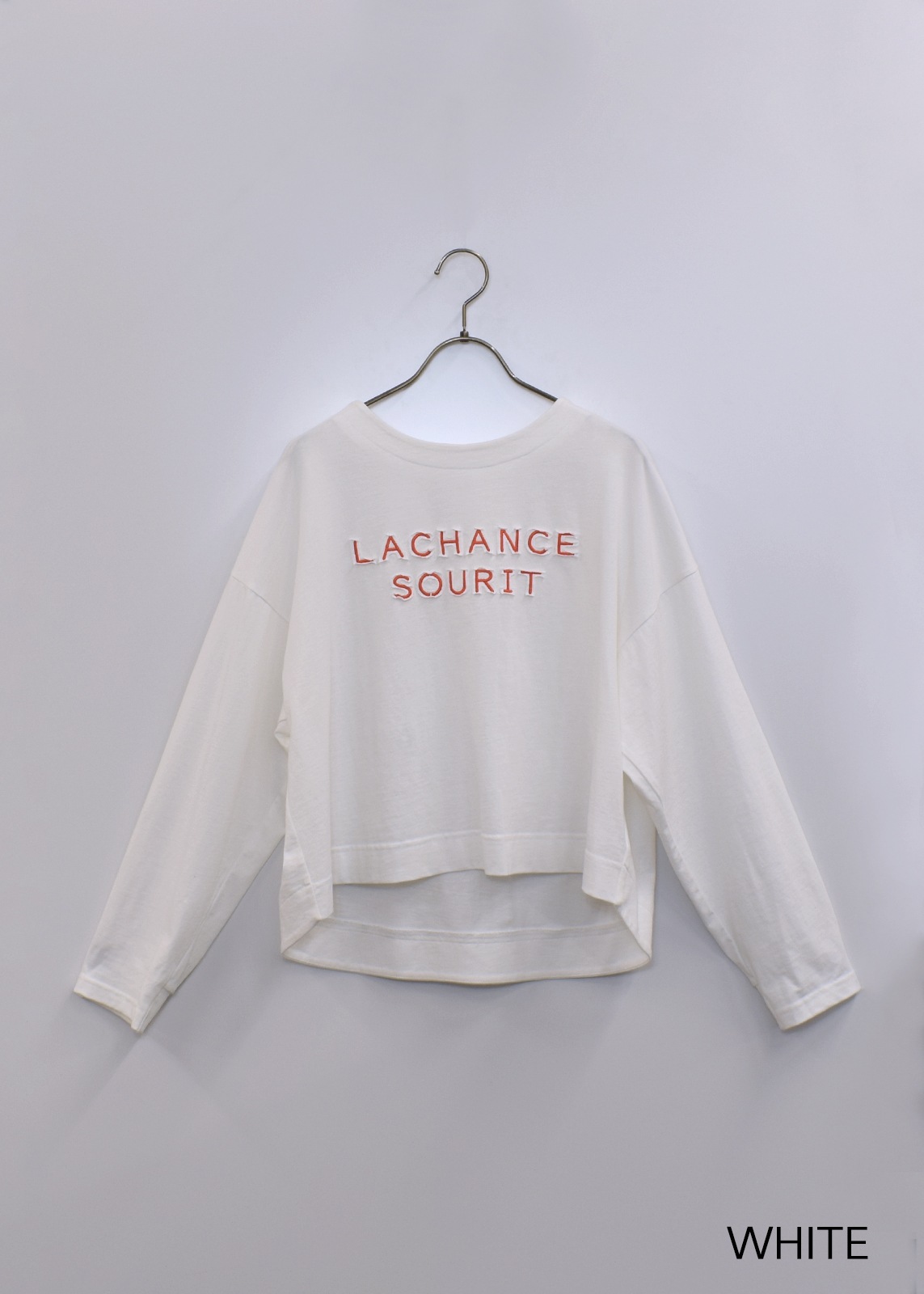 【LUISMARI】カラー ロゴ カットソー