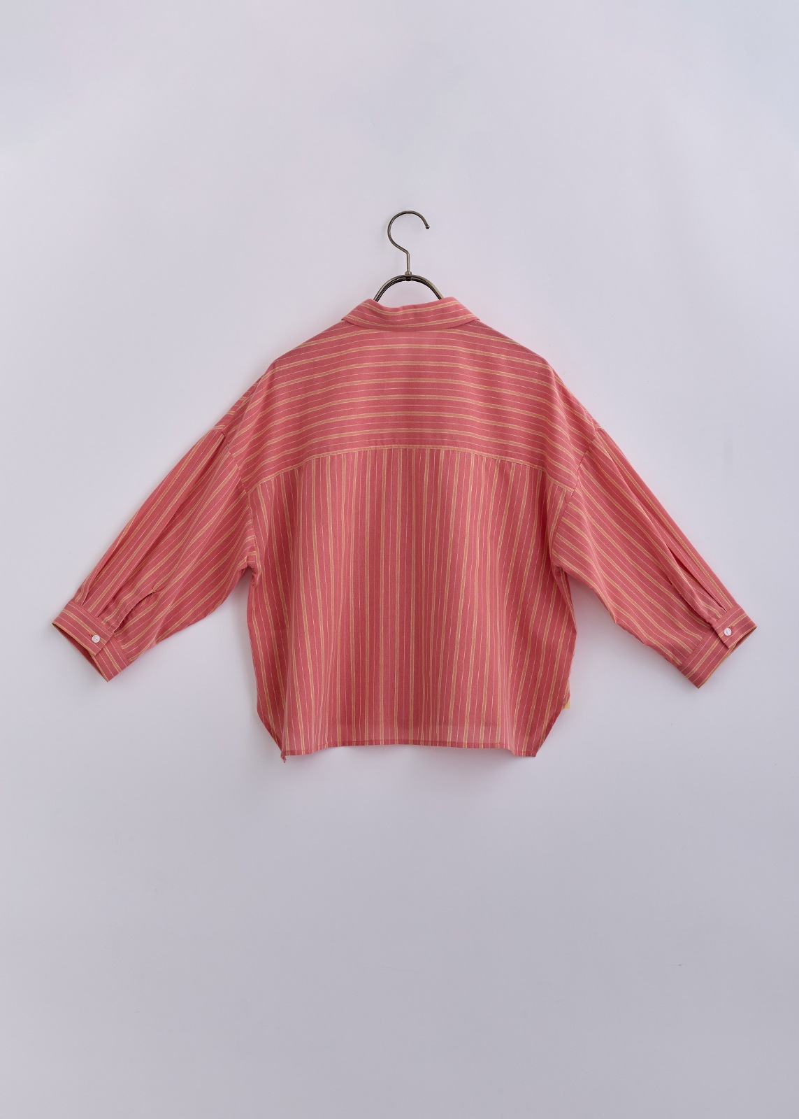 【LUIS MARI】クロップト ストライプ ブラウス