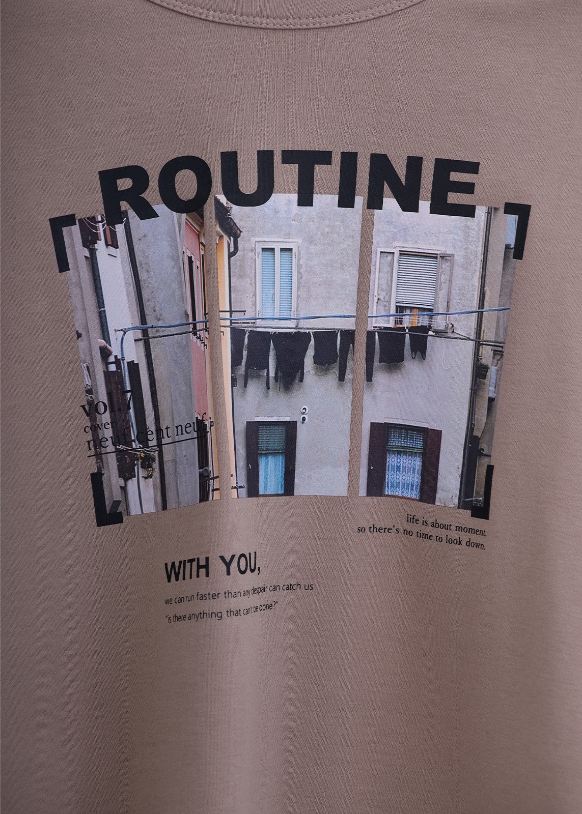【neuf cent neuf】グラフィック ミニ Tシャツ