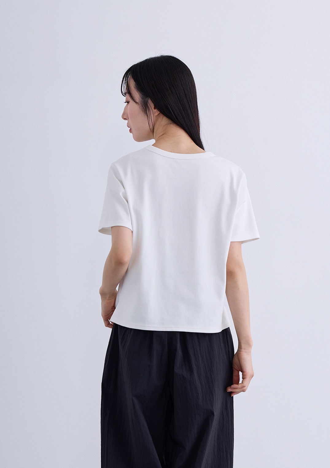 【neuf cent neuf】グラフィック ミニ Tシャツ