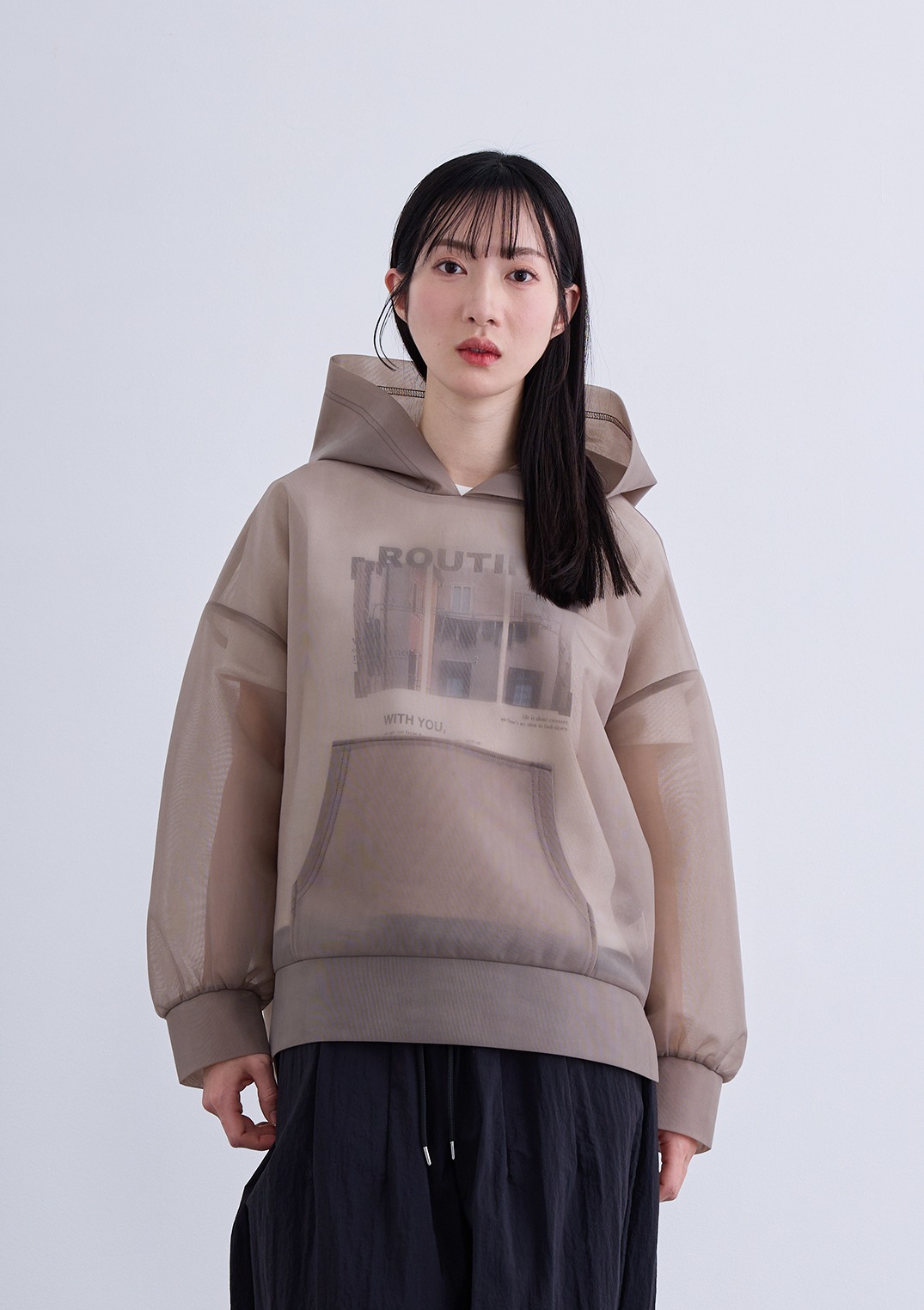 【neuf cent neuf】グラフィック ミニ Tシャツ