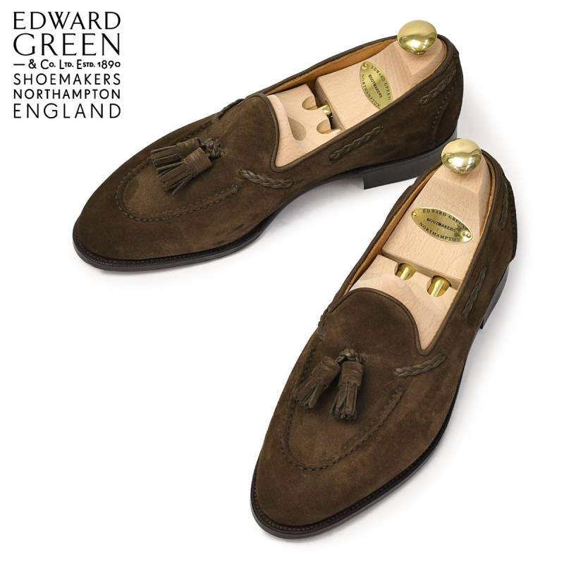 shm専用　エドワードグリーン Belgravia モカスエード EDWARD GREEN【エドワードグリーン】BELGRAVIA E184 MOKA SUEDE