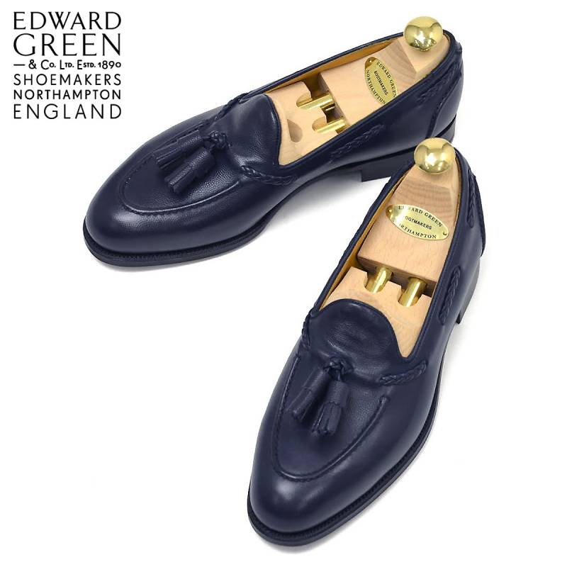 FINAL SALE】EDWARD GREEN【エドワードグリーン】BELGRAVIA D184 NAVY