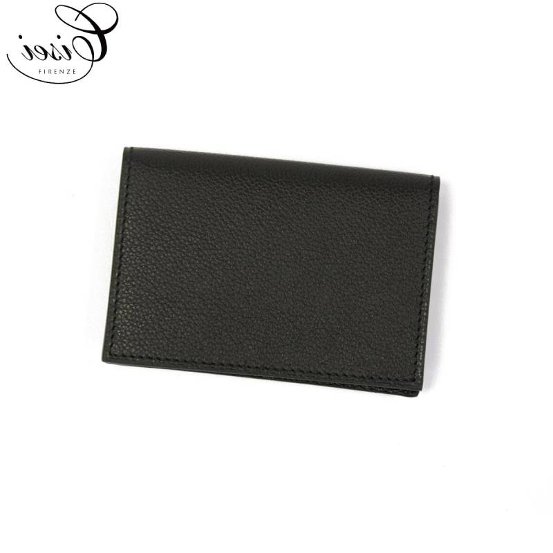 CISEI【チセイ/シセイ】名刺入れ CARD CASE 1021 NERO シボ革 ブラック