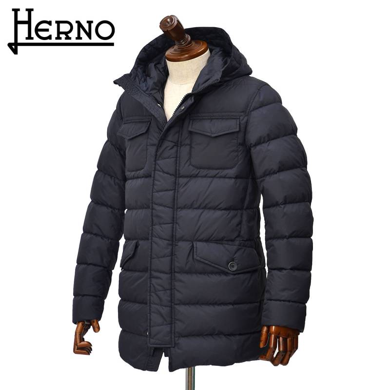 HERNO【ヘルノ】フードダウンブルゾン PI0191U 12004Z 9200 ポーラ