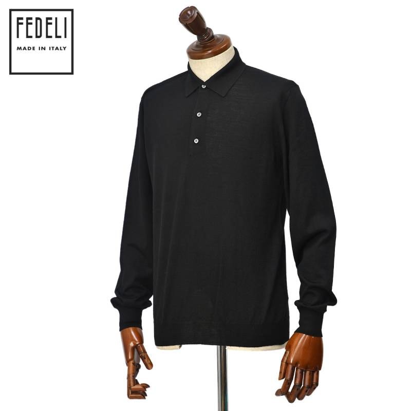 FEDELI【フェデーリ】ハイゲージニットポロ SPORTMAN M.L. LANA 140 7
