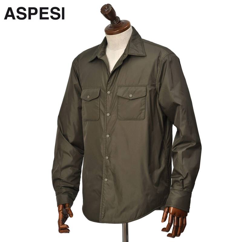 FINAL SALE】ASPESI【アスペジ】CPOシャツブルゾン I029 13PIU 7961C