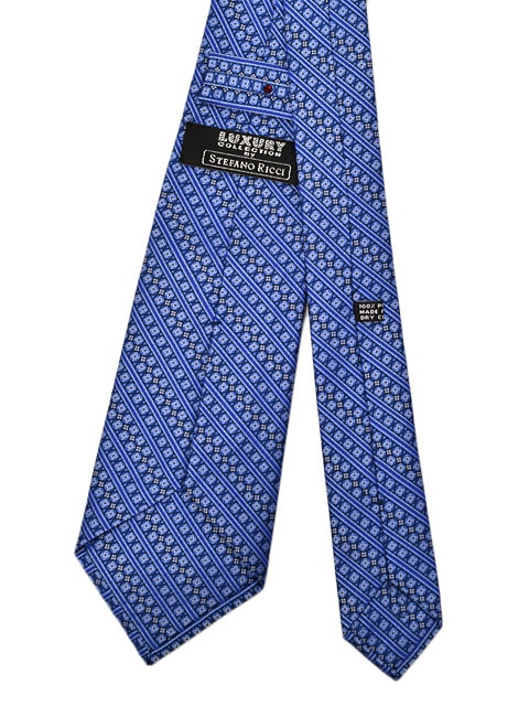 ⭐︎新品.未使用【STEFANO RICCI】ネクタイ【箱付き】⭐︎ STEFANO RICCI／ステファノリッチ】ライトグレー ペイズリー ネクタイ
