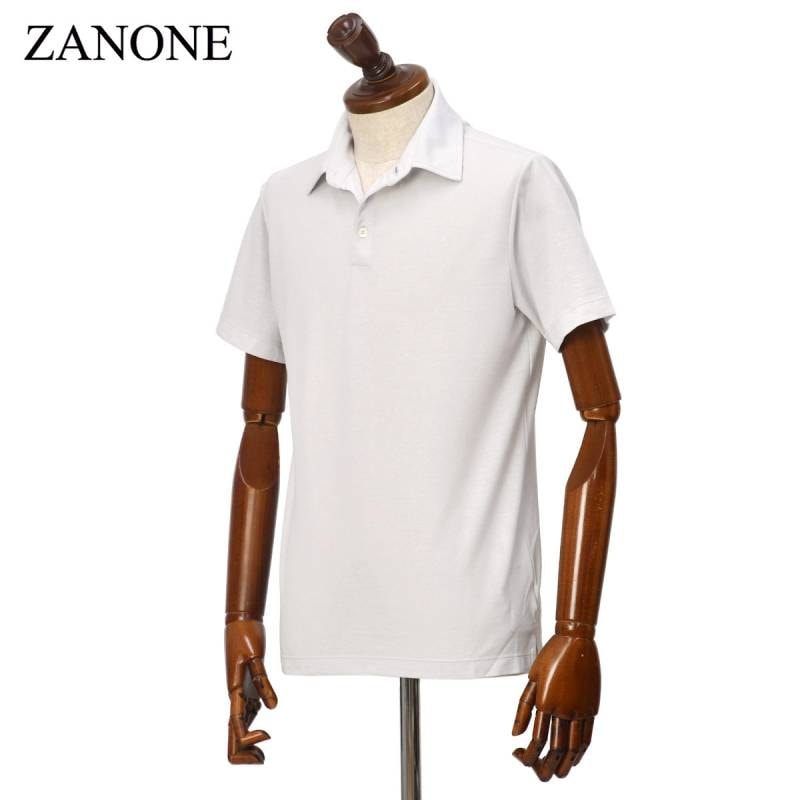 ZANONE【ザノーネ】ポロシャツ 815109 ZG380 Z4672 アイスコットン