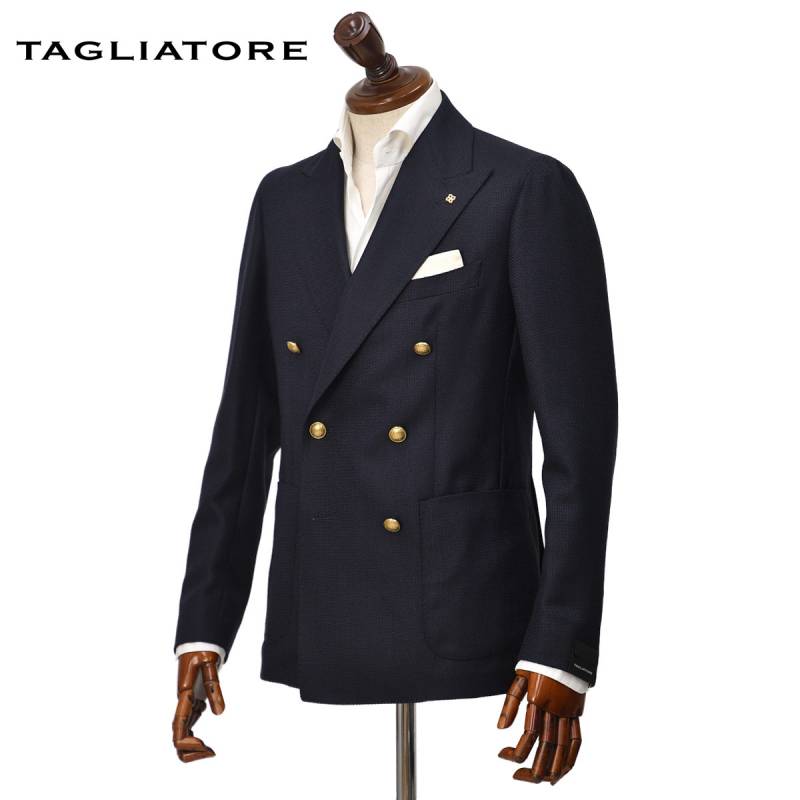 先行販売 早得【袖修理無料】TAGLIATORE【タリアトーレ】ダブル