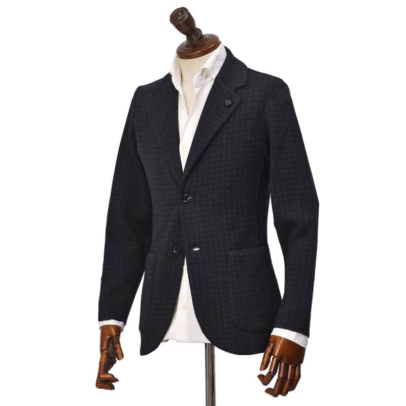 美　LARDINI チャコール　シングルジャケット　50 秋冬 LARDINI ｜ GLORYGUYSカテゴリー ｜ Clothes to You