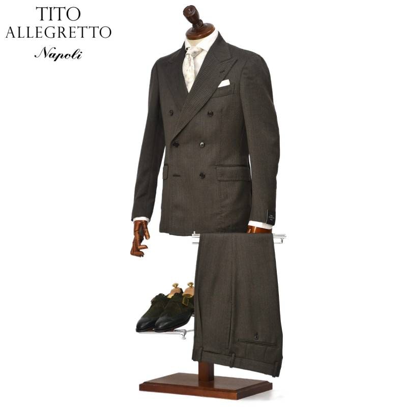 Tito Allegretto ティトアレグレット 千鳥格子スーツ TITO ALLEGRETTO【ティト アレグレット】 CINQUECLASSICO【チンクエ