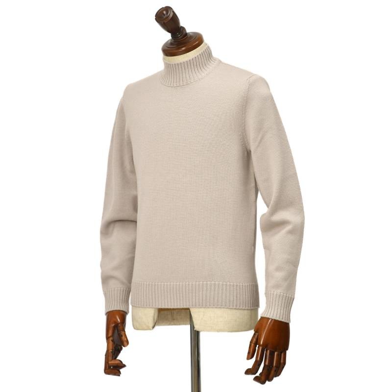 【未使用】カシミア100％ イタリア製　ドルモア　ケーブルニット　ダッフル Drumohr LUXURY ドルモア ラグジュアリー [秋冬] タートルネック