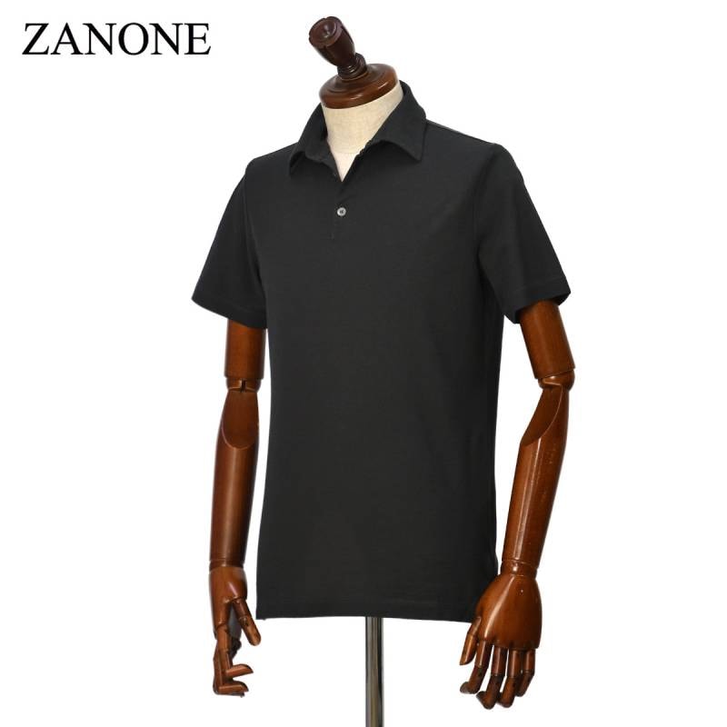 FINAL SALE】ZANONE【ザノーネ】ポロシャツ 815159 ZG380 Z1915 アイス