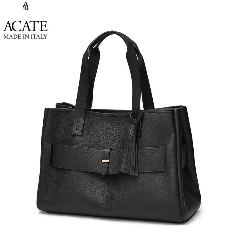 ACATE【アカーテ】トートバッグ ETERNO ナチュラルシュリンクレザー