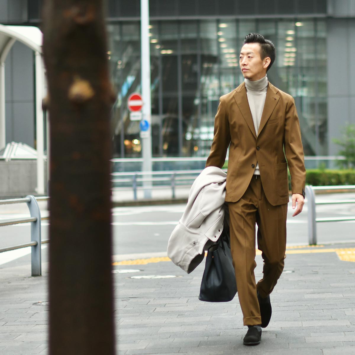 CISEI【チセイ/シセイ】トートバッグ Tote bag 941 LINDOS NAVY シボ革