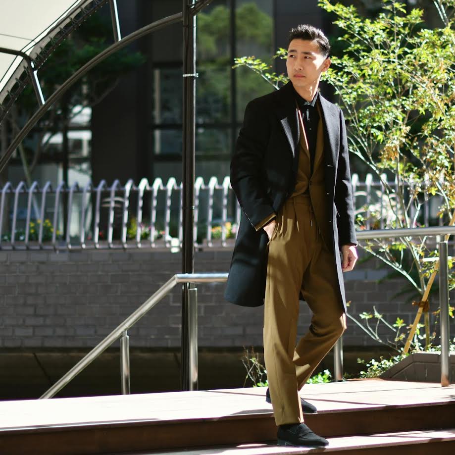Ferrante【フェランテ】コインローファー ELEGANT CAMOSCIO NERO
