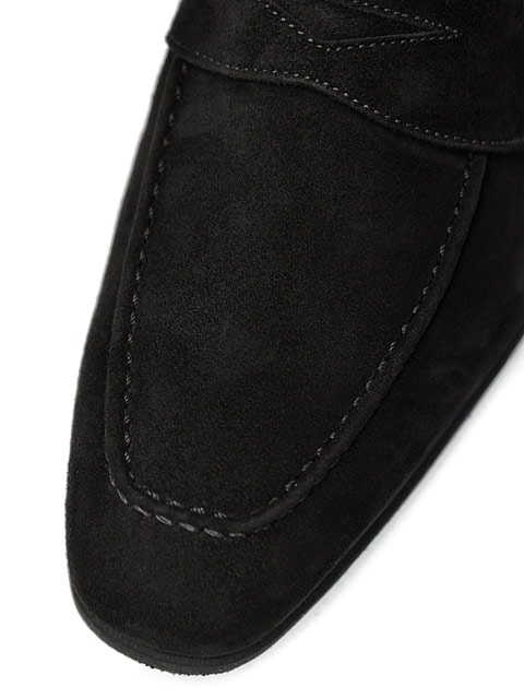 Ferrante【フェランテ】コインローファー ELEGANT CAMOSCIO NERO