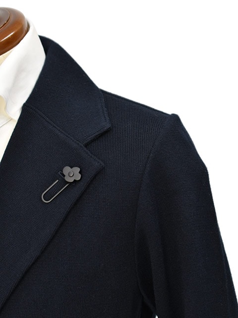 新品✨️LARDINI ニットジャケット ストライプ コットン オールシーズンL 決算大感謝SALE】LARDINI【ラルディーニ】ニットジャケット LJM56