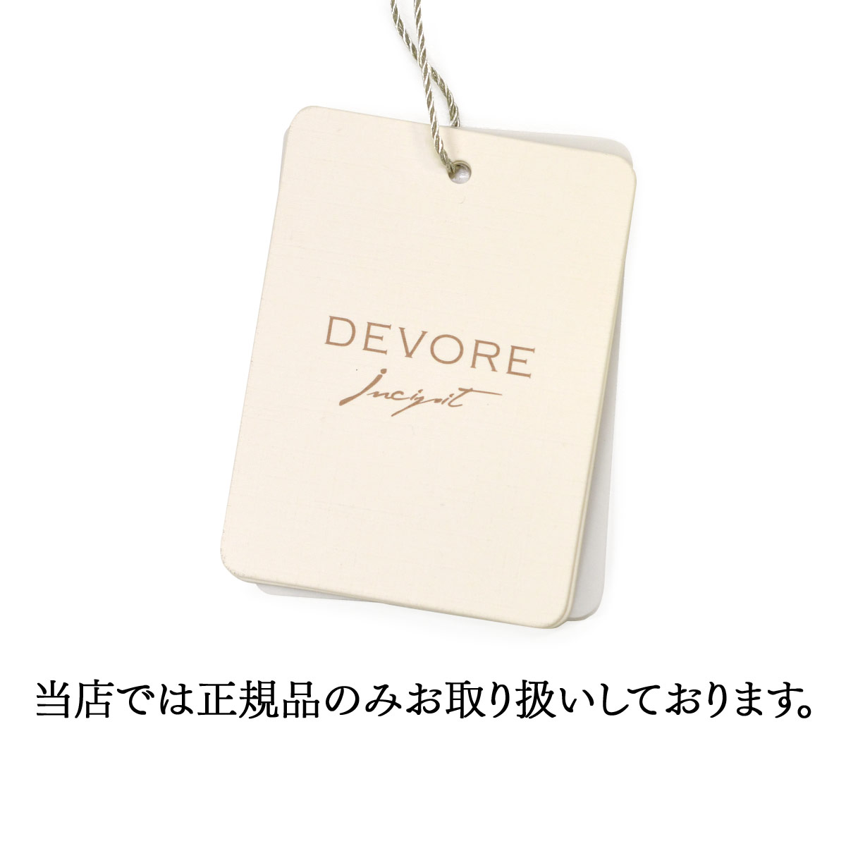 DEVORE Incipit【デヴォレ インチピット】ワンプリーツイージーパンツ