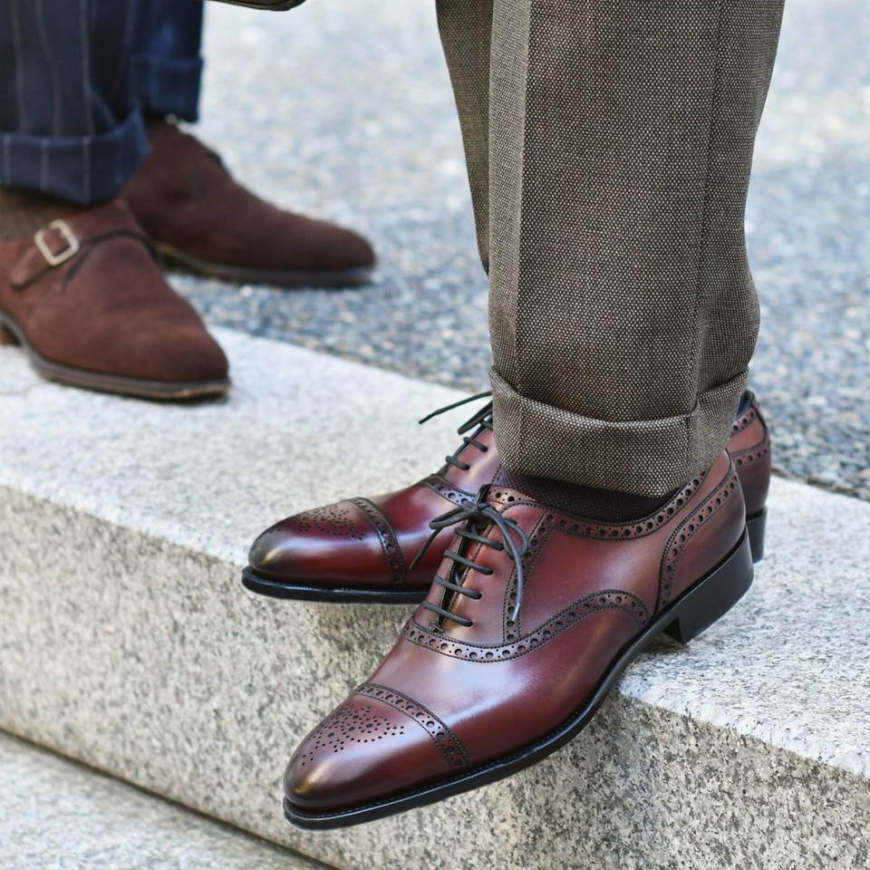 EDWARD GREEN【エドワードグリーン】CADOGAN D82 BURGANDY ANTIQUE