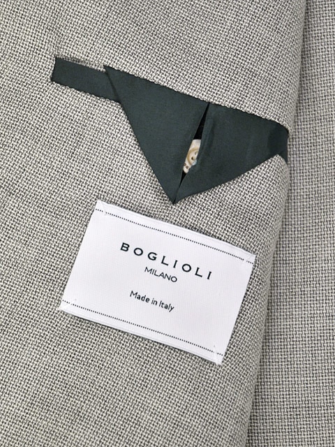 FINAL SALE】BOGLIOLI【ボリオリ】シングルジャケット DOVER W2902E