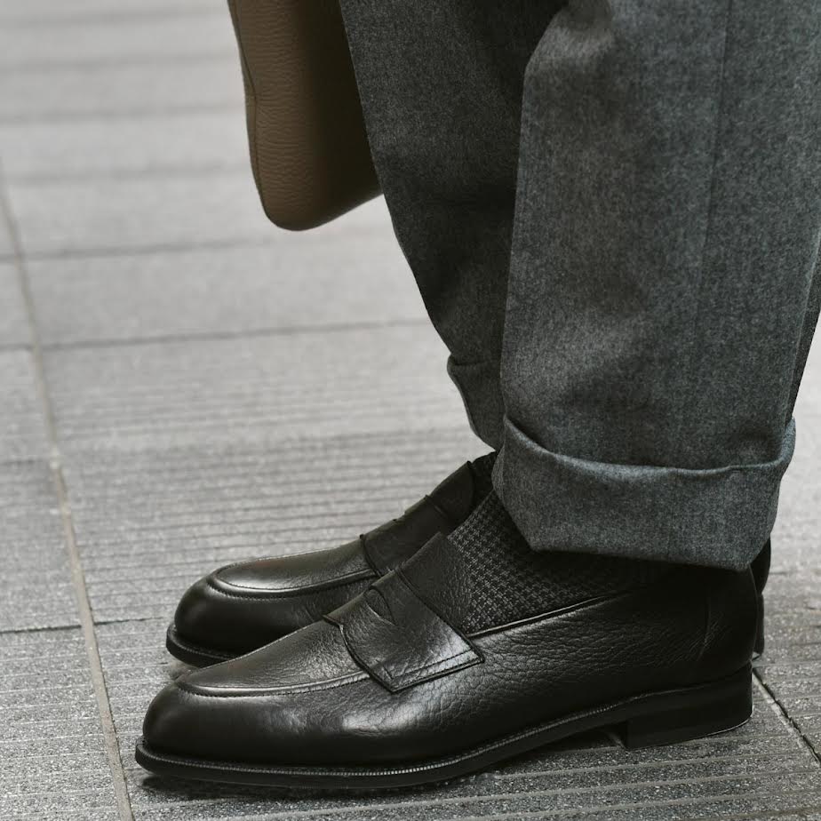 EDWARD GREEN【エドワードグリーン】PICCADILLY UNLINED 184E BLACK