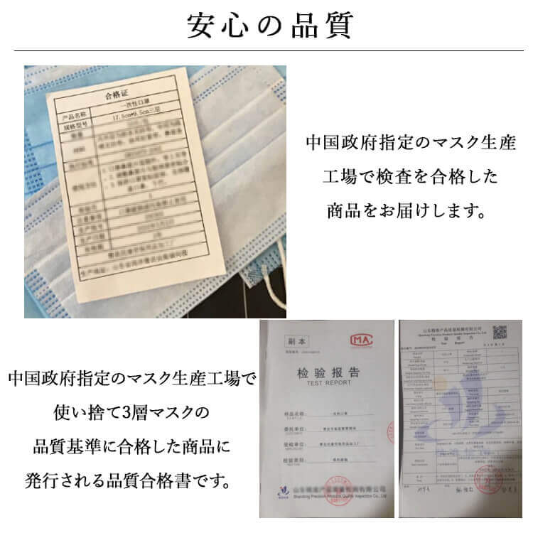 不織布 マスク 使い捨て プリーツ ブルー 3層構造 50枚+10枚