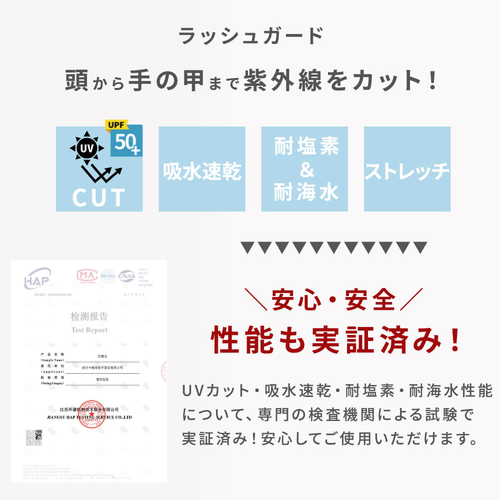 ラッシュガード ロング 紫外線対策 uvカット フード おしゃれ 速乾 ワンピース フリーサイズ 3color