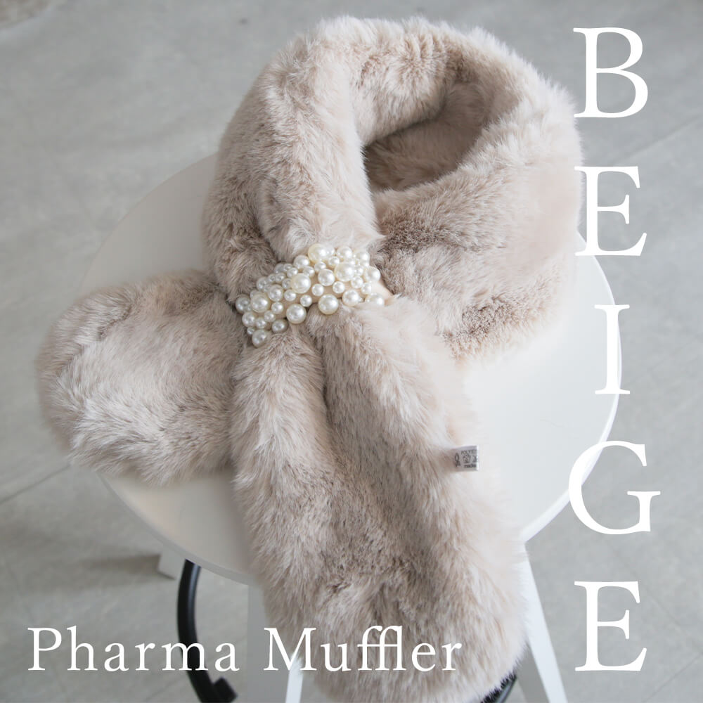 【美品】コムデギャルソン トリコ　エコファーマフラー coca ストール マフラー ＼新色追加／なめらかエコファー