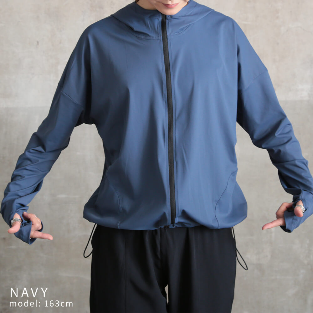 パーカー 速乾 フード付き 長袖 スポーツ S/M/L 3color