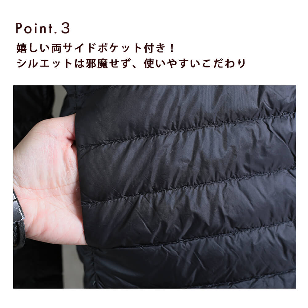 インナーダウン レディース ショート 大きいサイズ 長袖 秋冬 10color/M/L/2L/3L/4L