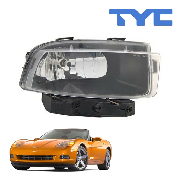 【TYC 正規品】05-13y コルベット フォグランプ フォグライト 右側 純正タイプ