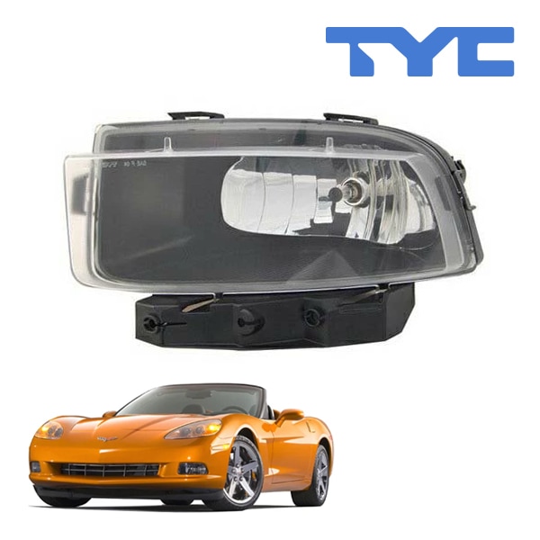 【TYC 正規品】05-13y コルベット フォグランプ フォグライト 左側 純正タイプ