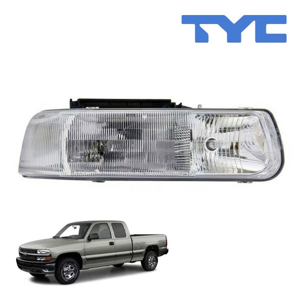 【TYC 正規品】99-02y シボレー シルバラード ヘッドランプ ヘッドライト ハロゲン 純正タイプ 右側 RH 助手席側