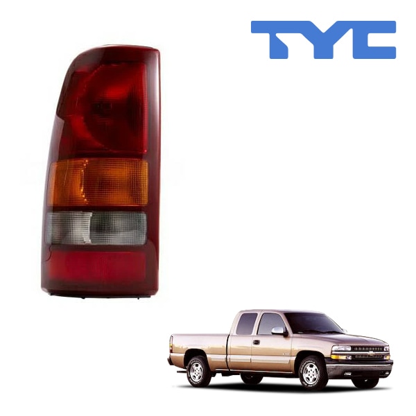 【TYC 正規品】99-02y シボレー シルバラード テールランプ テールライト 純正タイプ 左側 LH 運転席側 バルブ付
