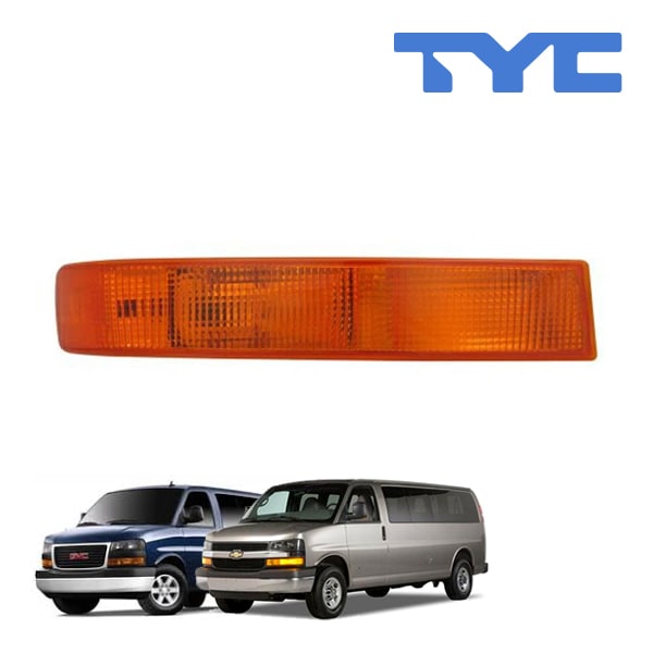 【TYC 正規品】03-14y シボレー エクスプレス GMC サバナ フロント パークシグナルランプ ウインカーランプ 純正タイプ 右側 RH 助手席側