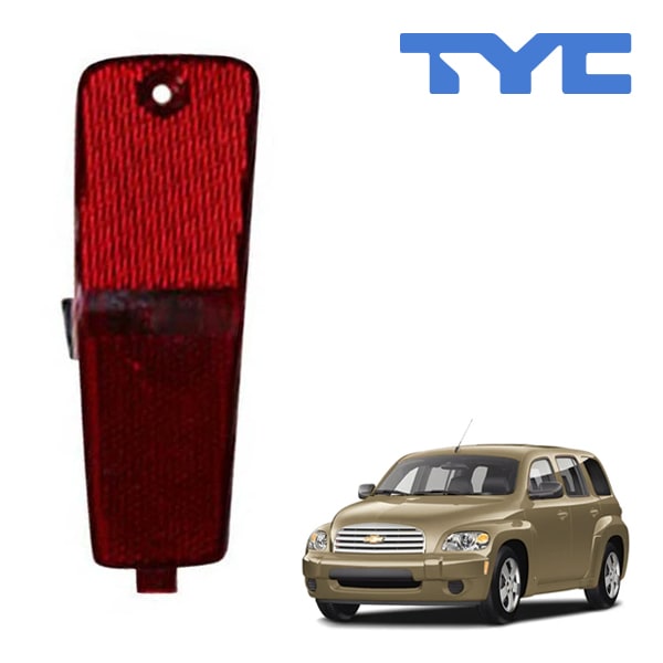 【TYC 正規品】06-11y シボレー HHR リア サイドマーカーランプ フェンダーマーカー バンパーマーカー レッド 純正タイプ 右側 RH 助手席側